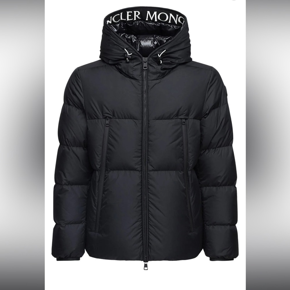 Moncler logo coat